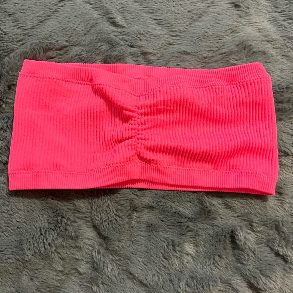 Aerie pink bandeau top